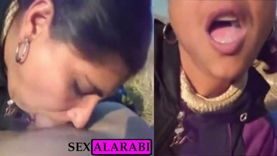 فلاحة مصرية تمص زب عشيقها في البر – سكس مصري
